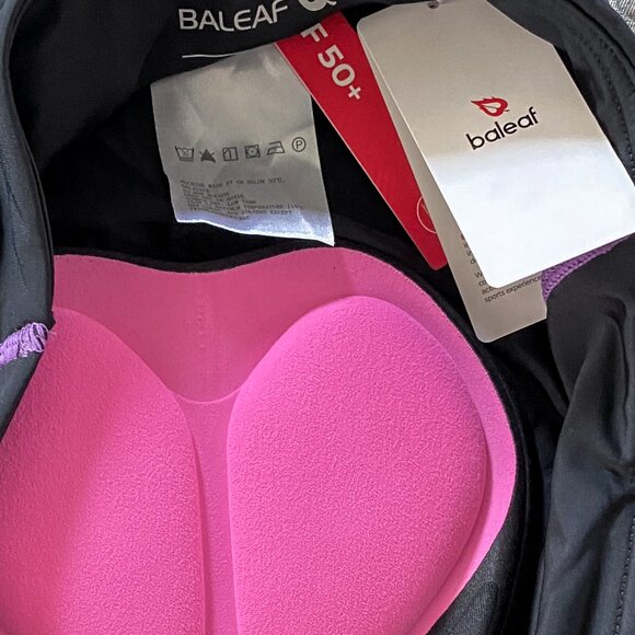 Baleaf - Bike Shorts 3D Padded Cycling Pants High Waisted Tummy Control Capris - Picture 9 of 14